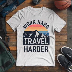 Koszulka z nadrukiem TRAVEL 58