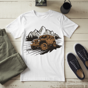 Koszulka z nadrukiem TRAVEL 64