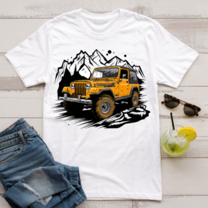 Koszulka z nadrukiem TRAVEL 66