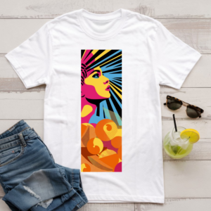 Koszulka z nadrukiem ABSTRAKCJA 93