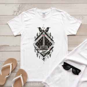 Koszulka z nadrukiem ETNO 124