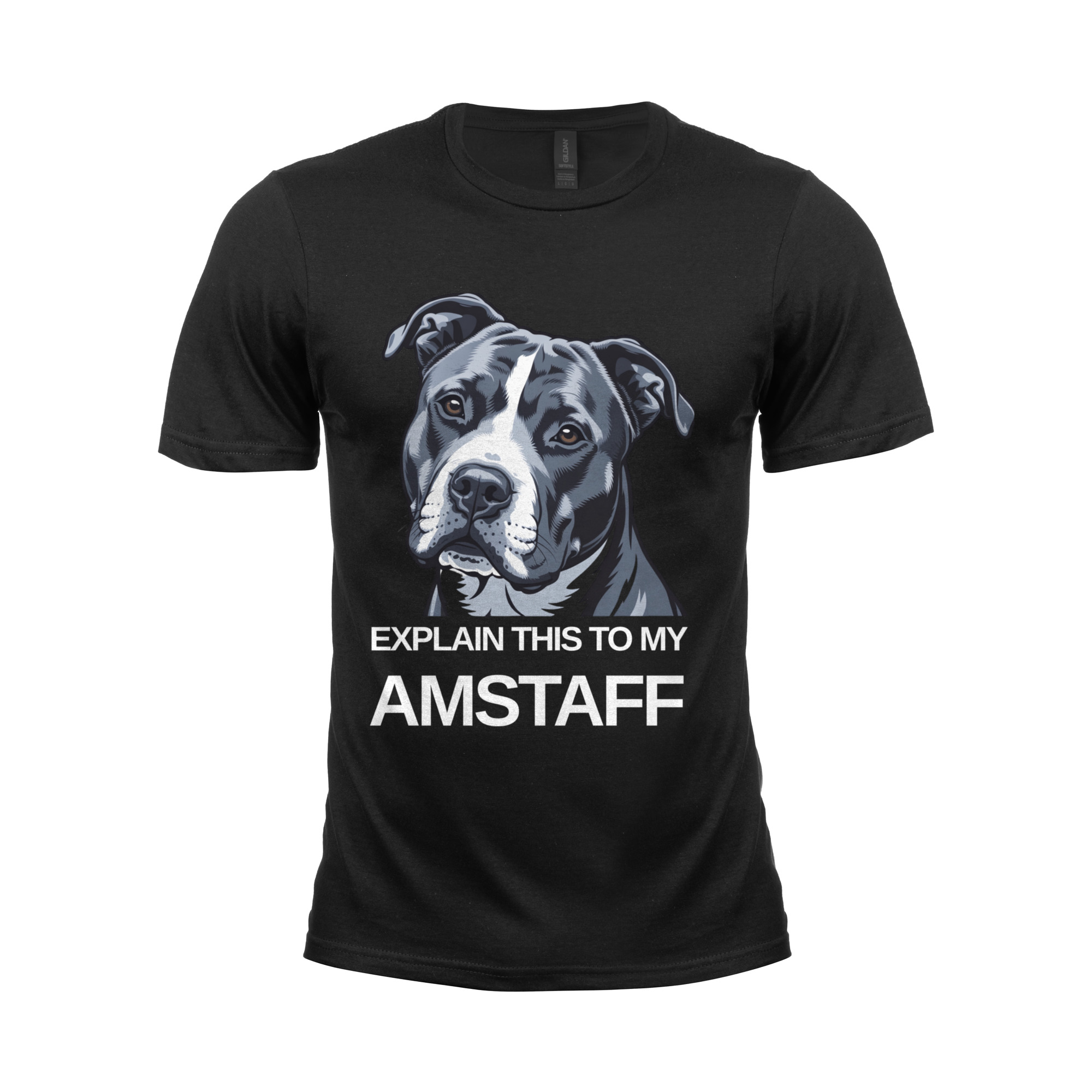 Koszulka Amstaff 01 black - obrazek 2