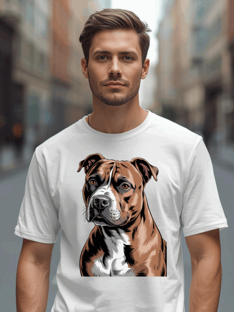 Koszulka Amstaff 06 miejski styl i trwałość