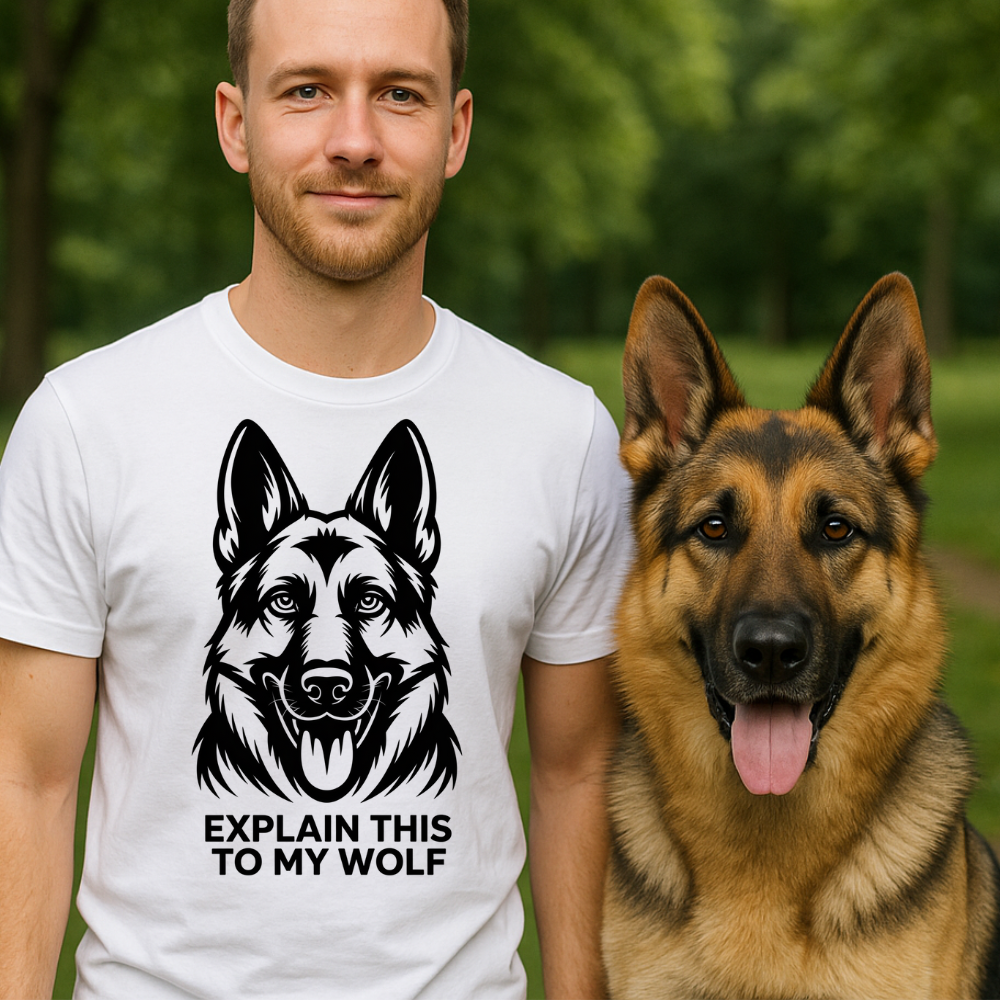 Koszulka Owczarek Niemiecki 04, trwały nadruk