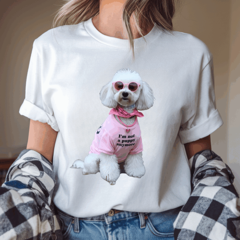 Koszulka PUDEL, styl i komfort