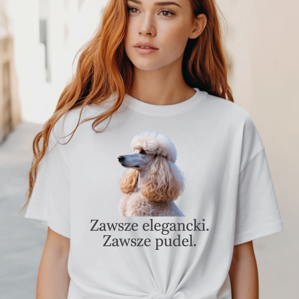 Koszulka PUDEL, design i komfort