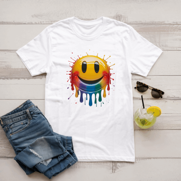 Koszulka z nadrukiem Emotka 147, styl i porady