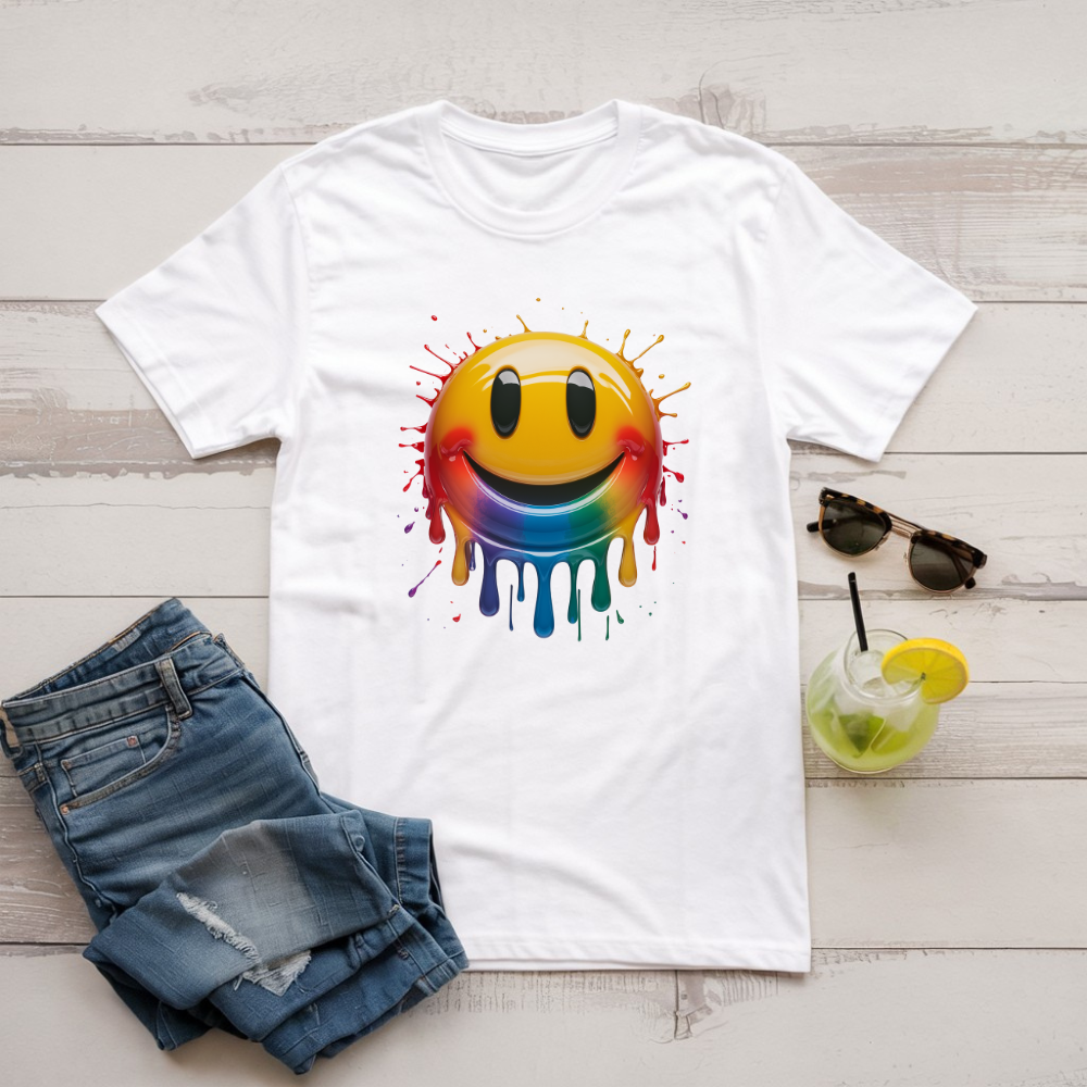 Koszulka z nadrukiem Emotka 147, styl i porady