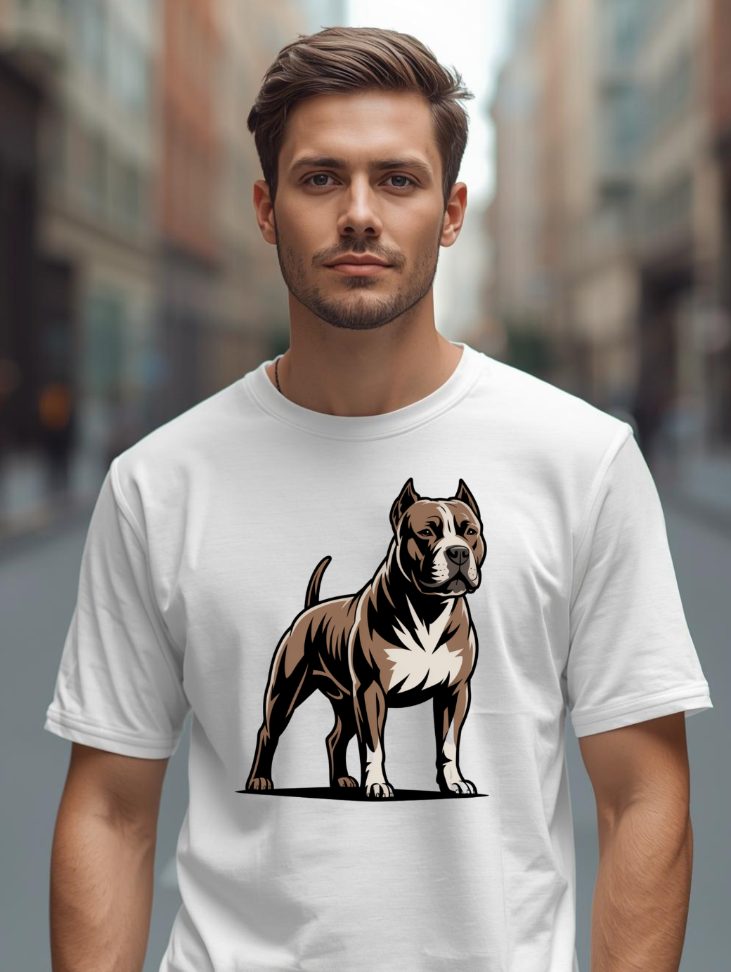 Koszulka Amstaff 07, design i pielęgnacja