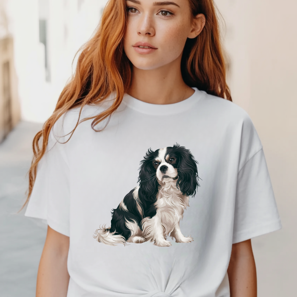 Koszulka SPANIEL 07: design i pielęgnacja