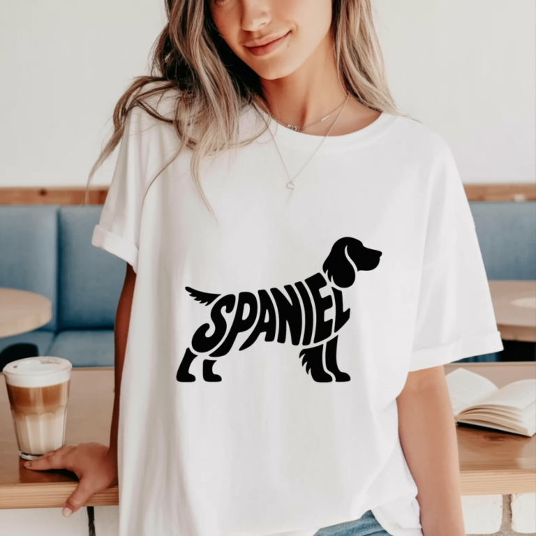 Koszulka SPANIEL 10, design i pielęgnacja