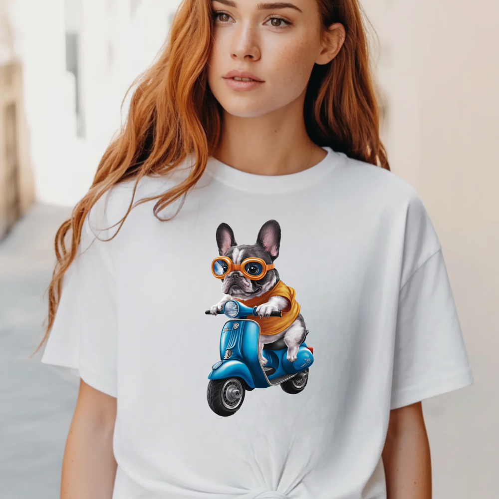 Koszulka Buldog francuski 07, design i pielęgnacja