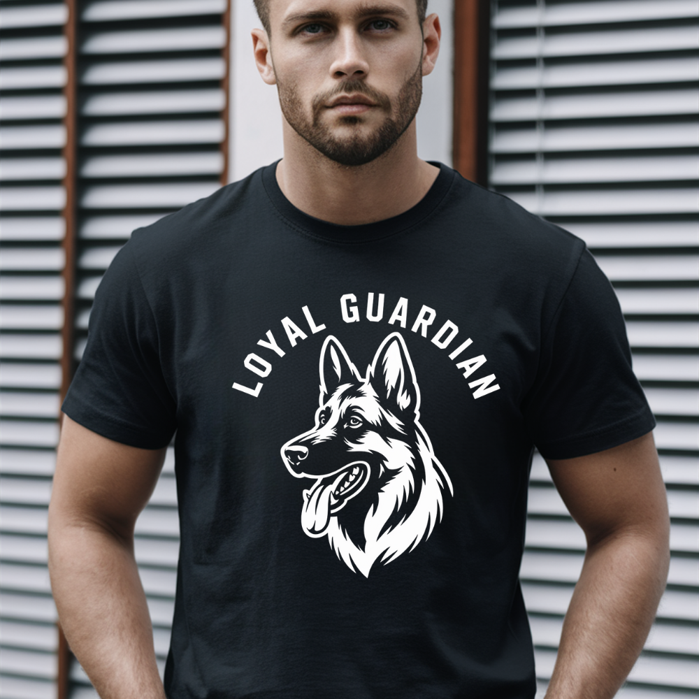 Koszulka OWCZAREK NIEMIECKI 08, opis i stylizacja