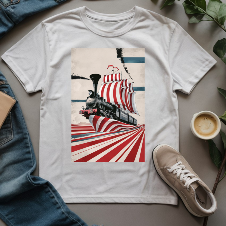 Koszulka z nadrukiem ABSTRAKCJA 96, unisex